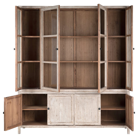 Capistrano Light Warm Wash Finish Cabinet