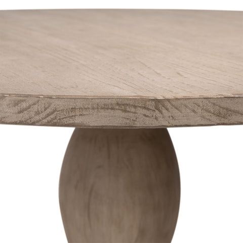 Bardot Light Warm Wash Sealed Finish Dining Table