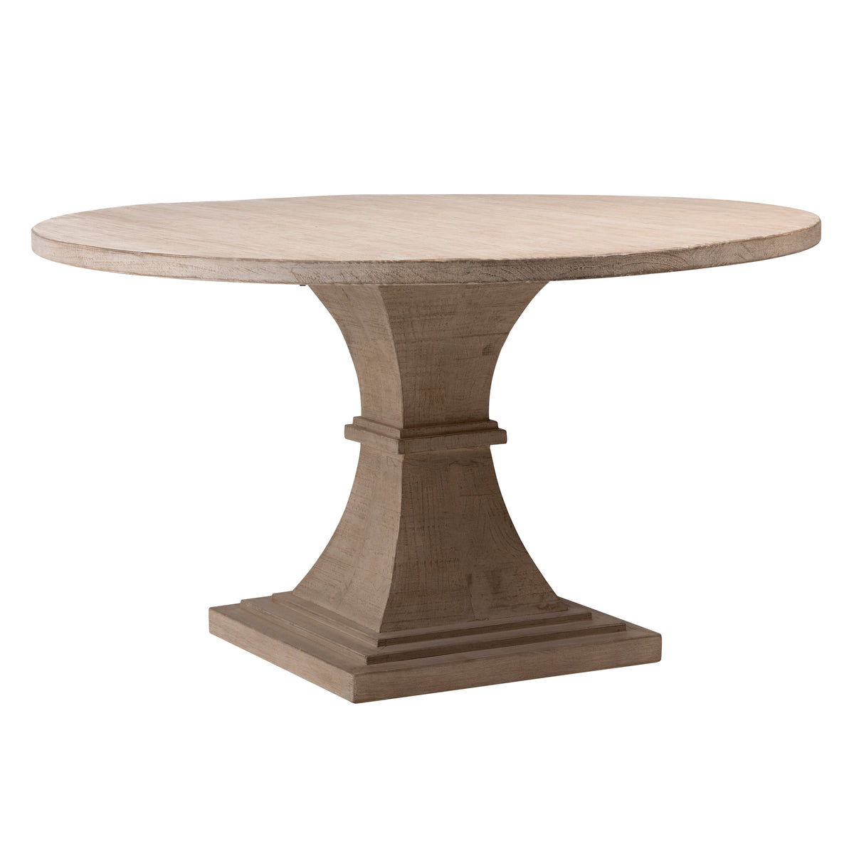 Geniva Light Warm Wash Sealed Finish Dining Table