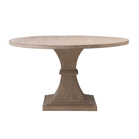 Geniva Light Warm Wash Sealed Finish Dining Table