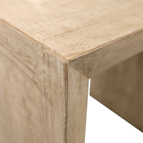 Sonya Light Warm Wash Finish Side Table