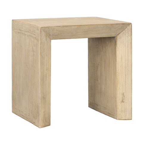 Sonya Light Warm Wash Finish Side Table