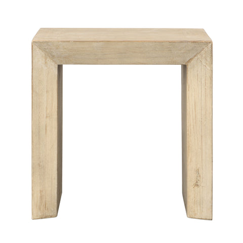 Sonya Light Warm Wash Finish Side Table