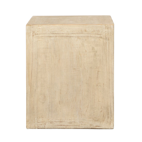 Sonya Light Warm Wash Finish Side Table
