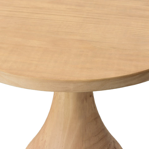 Mila Natural Finish Side Table