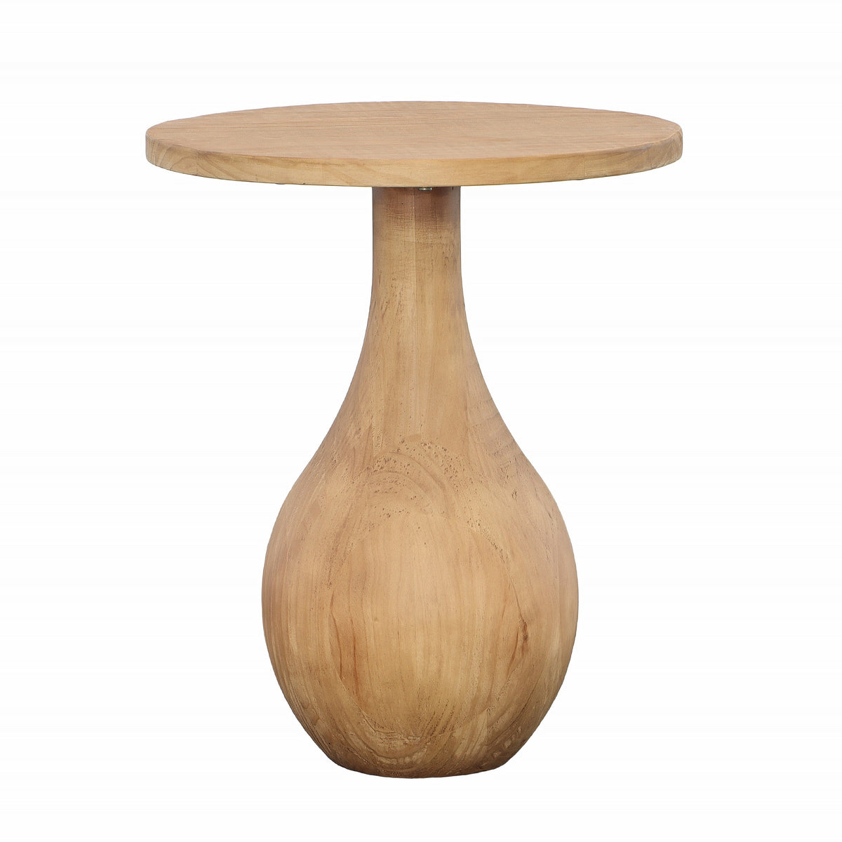 Mila Natural Finish Side Table