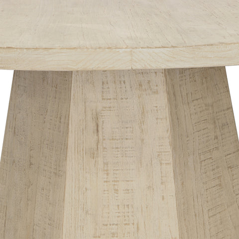 Jansen Light Warm Wash Finish Dining Table