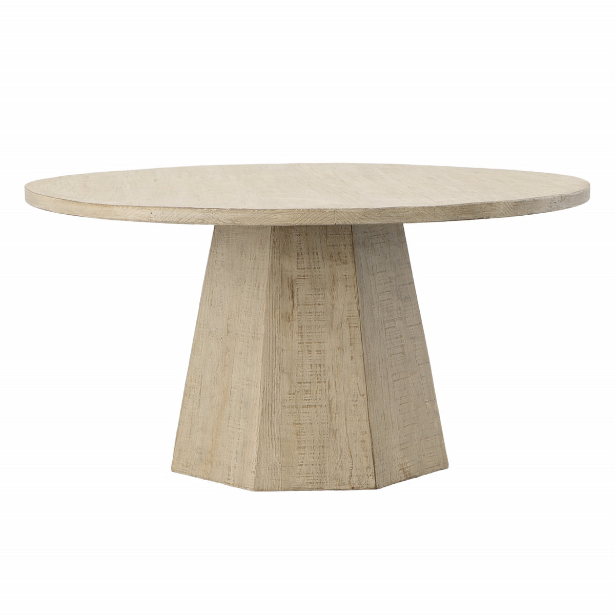 Jansen Light Warm Wash Finish Dining Table
