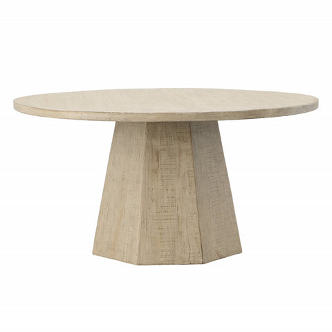 Jansen Light Warm Wash Finish Dining Table