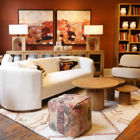 Bensen Natural Finish Coffee Table