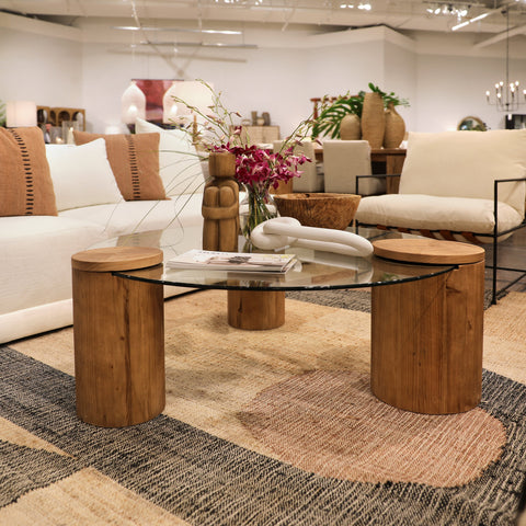 Verso Natural Finish Coffee Table