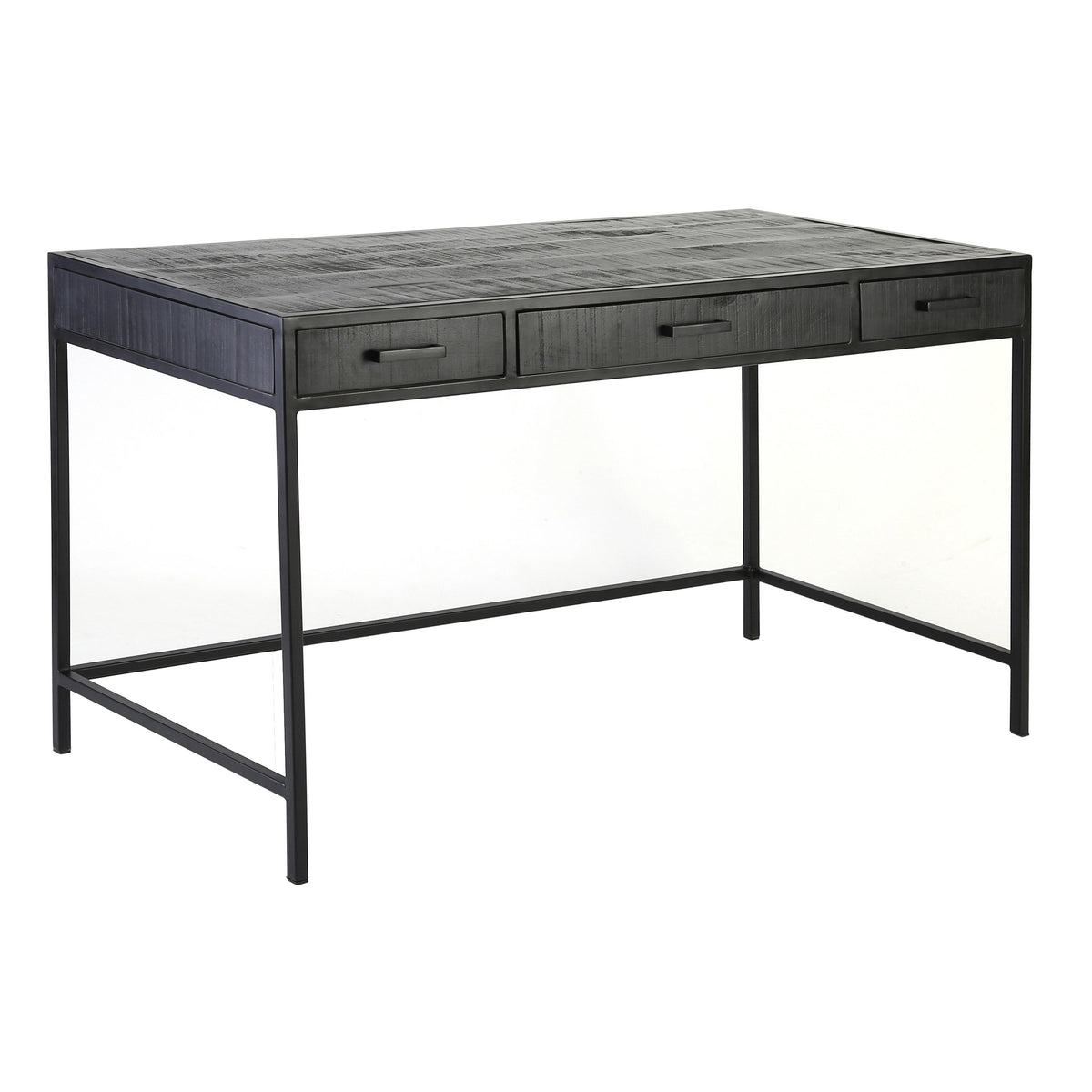 Aron Antique Black Desk