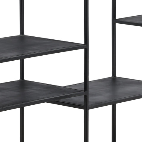 Daren Black Bookcase