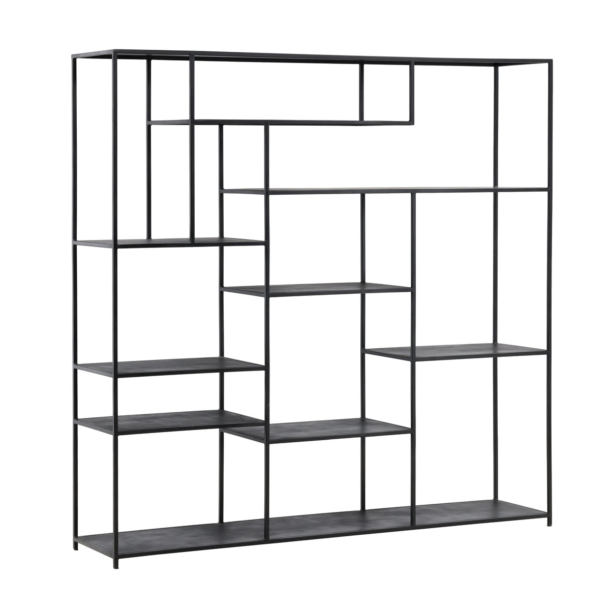 Daren Black Bookcase