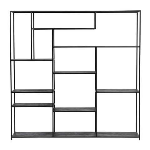 Daren Black Bookcase