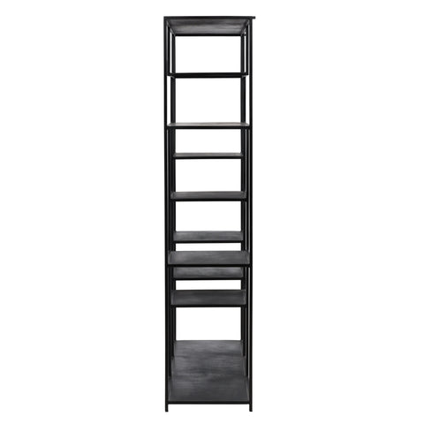 Daren Black Bookcase
