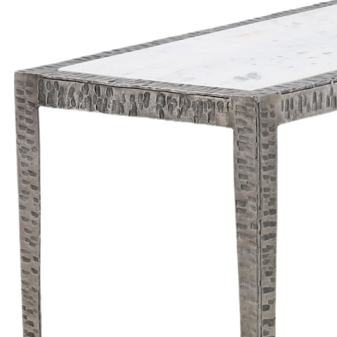 Hodges White and Grey Console Table