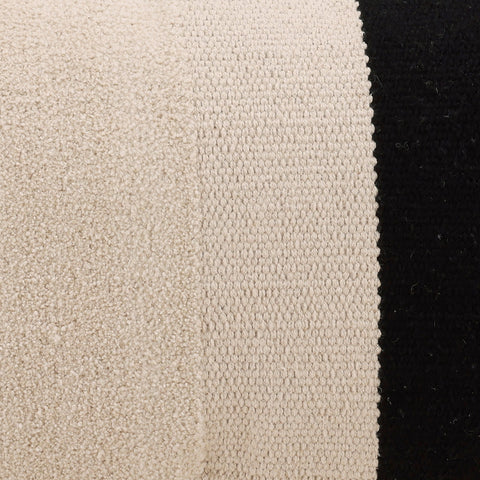 Aija Black and Off White Pillow