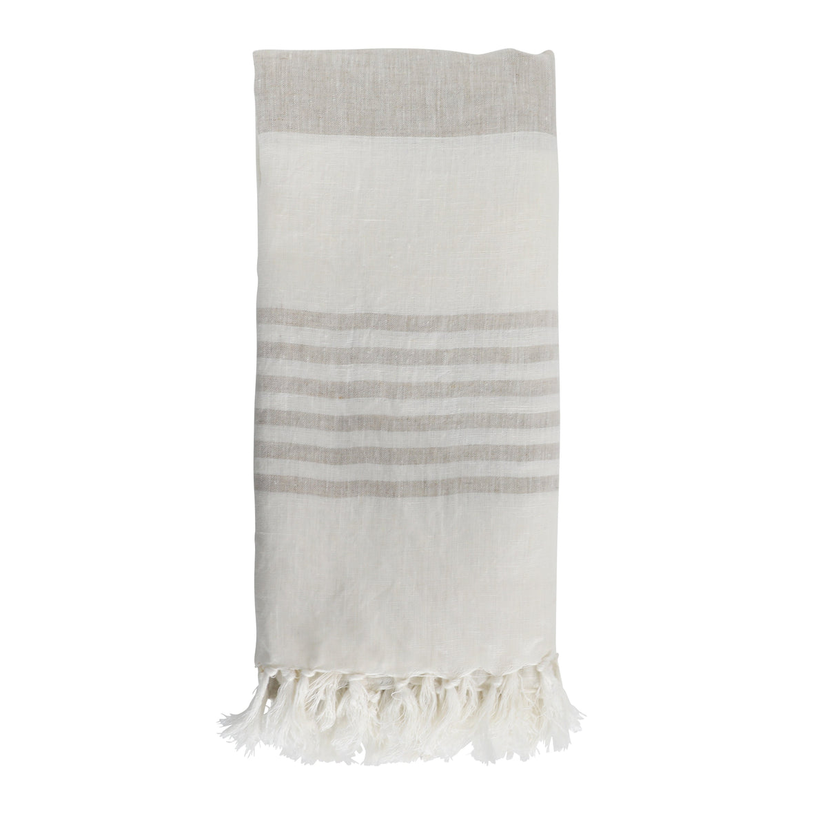 Iridessa Two-tone Cream Throw