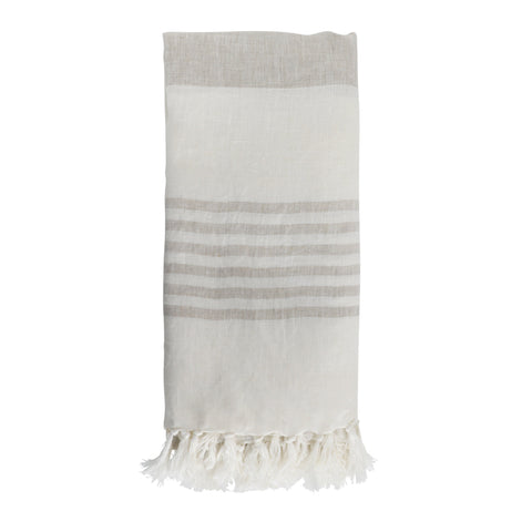 Iridessa Two-tone Cream Throw