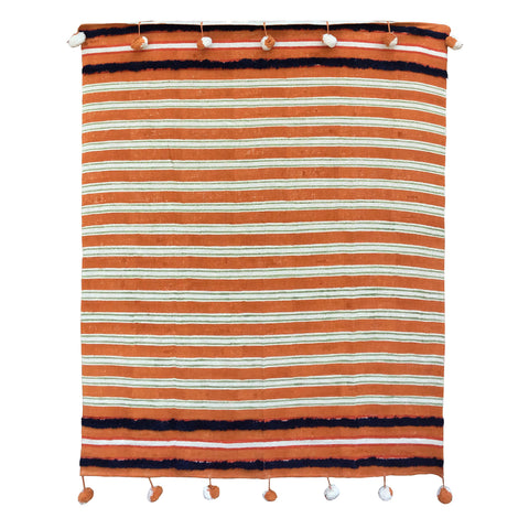 Ostara Burnt Orange Throw