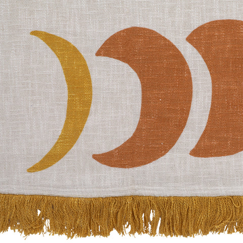 Conall Terracotta and Mustard Throw