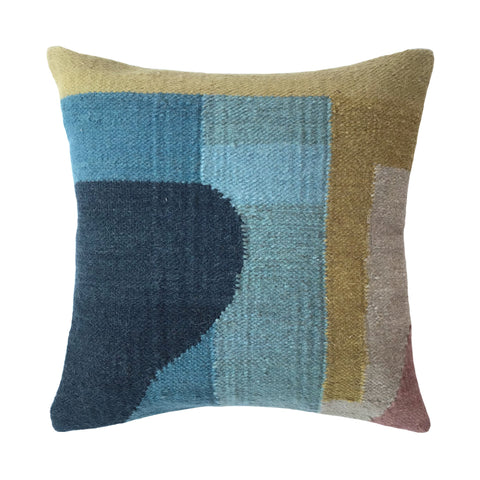 Elora Blue Multicolor Pillow