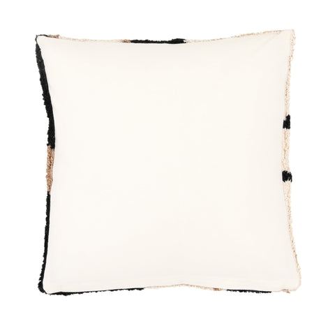 Aether Black, Off White and Taupe Pillow