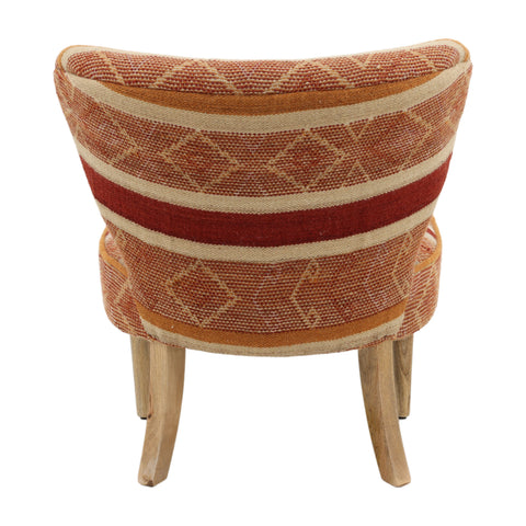 Joss Multicolor and Natural Occasional Chair