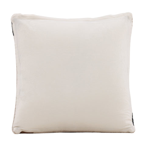Brecken Beige, Brown and Black Pillow