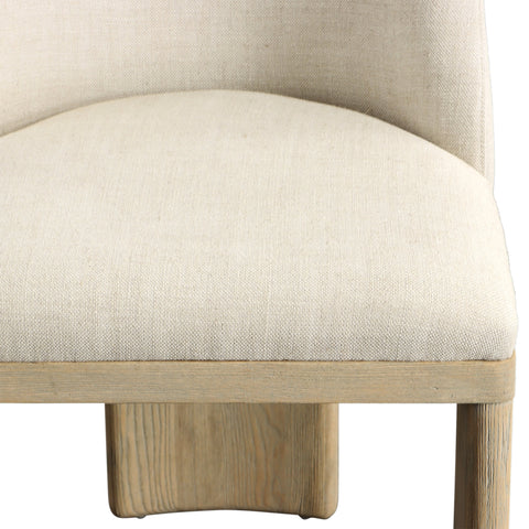 Alistair Beige and Light Warm Wash Dining Chair