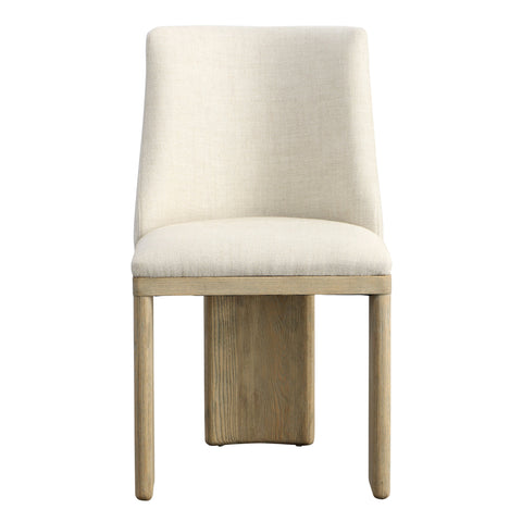 Alistair Beige and Light Warm Wash Dining Chair