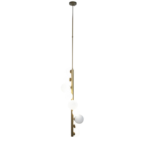 Anish Brass Finish Chandelier