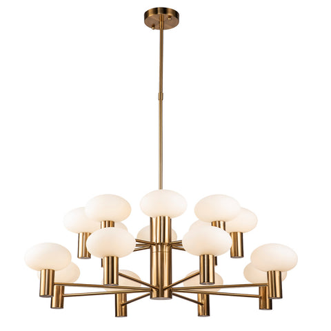 Luminara Brass Chandelier