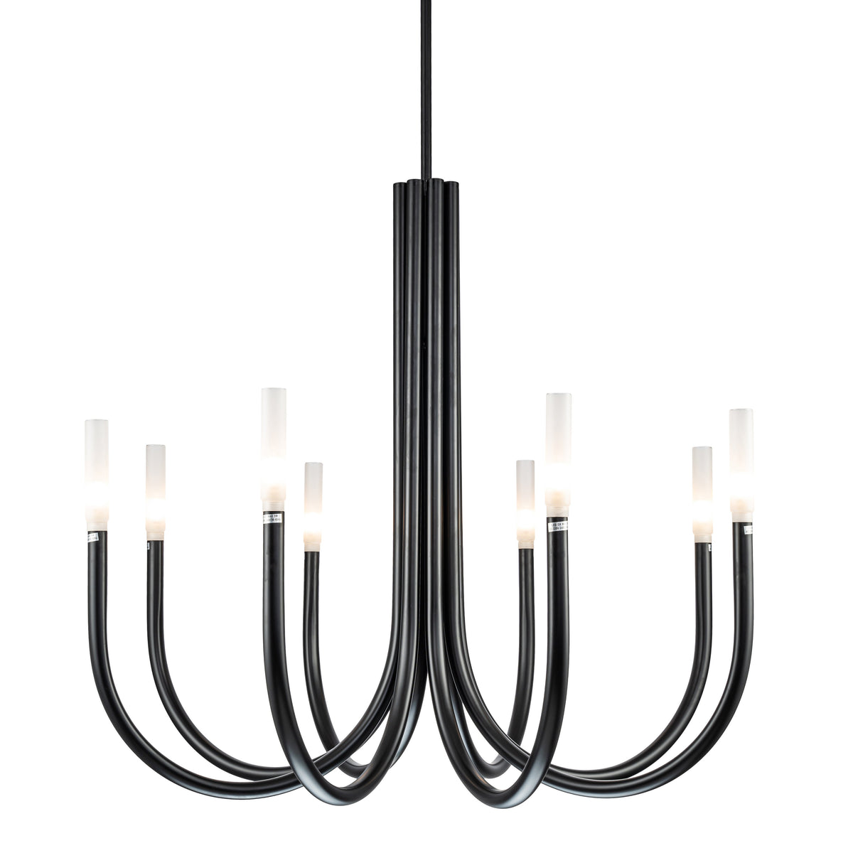 Evania Black Chandelier