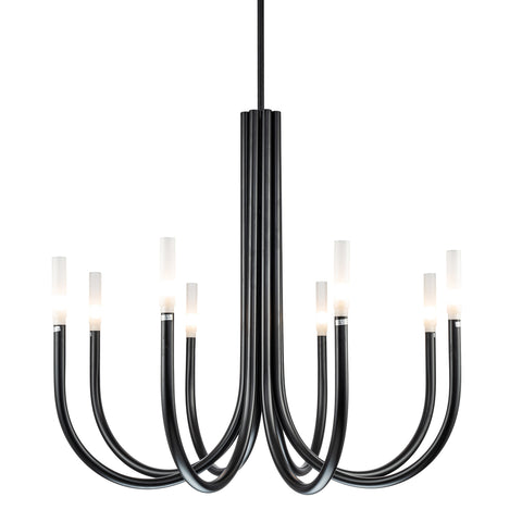 Evania Black Chandelier