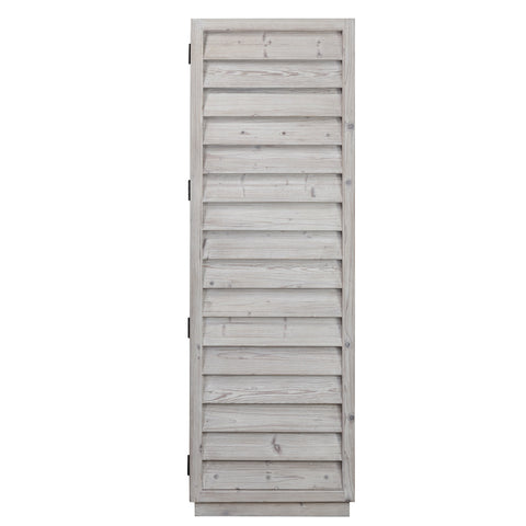 Lawton Light Grey Wash Sealed Finish Cabinet