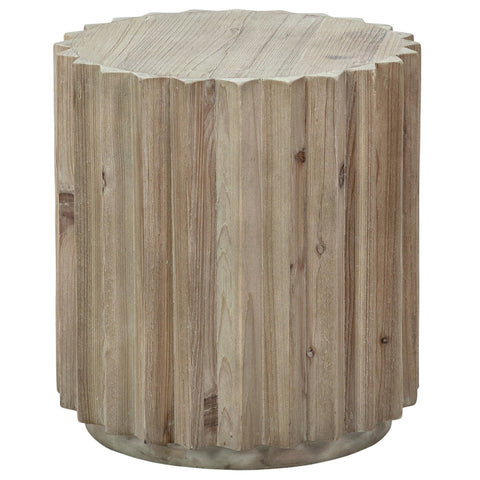 Webster Light Warm Wash Finish Side Table