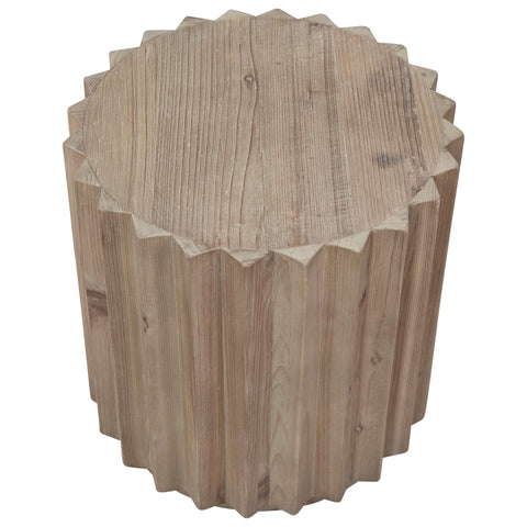 Webster Light Warm Wash Finish Side Table