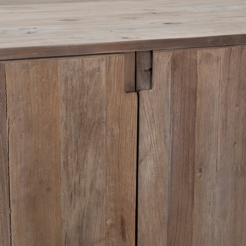 Torre Medium Brown Natural Wood Sealed Finish Sideboard