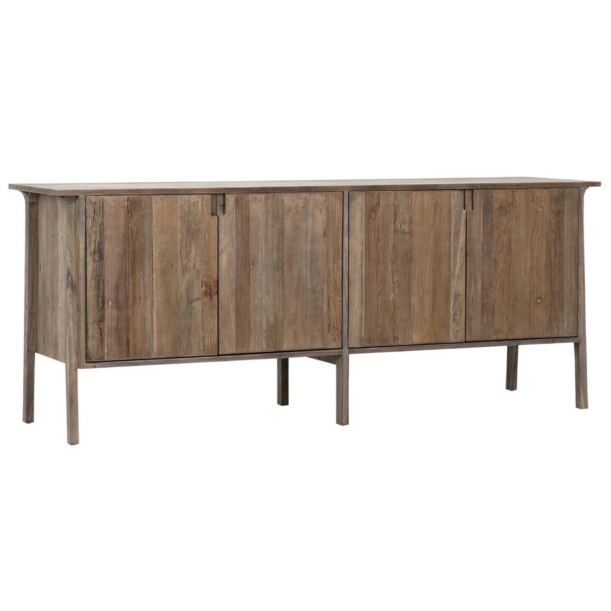 Torre Medium Brown Natural Wood Sealed Finish Sideboard