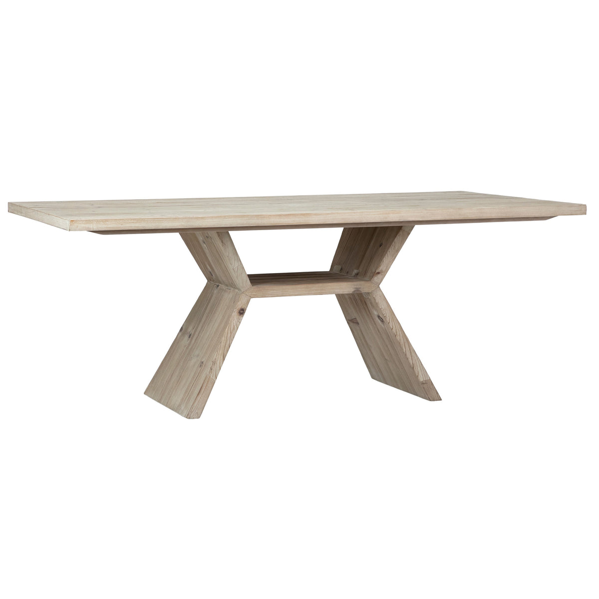 Berlin Light Warm Wash Sealed Finish Dining Table