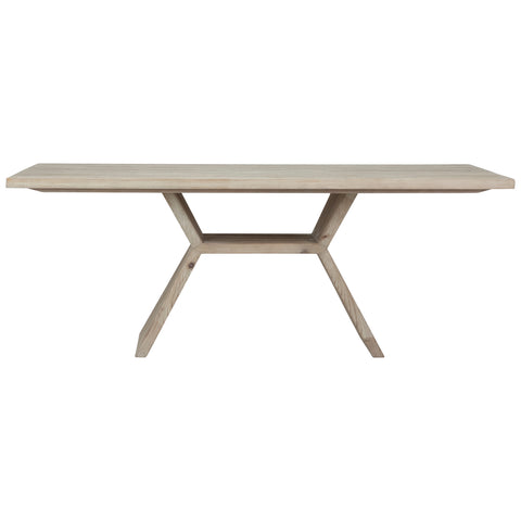 Berlin Light Warm Wash Sealed Finish Dining Table