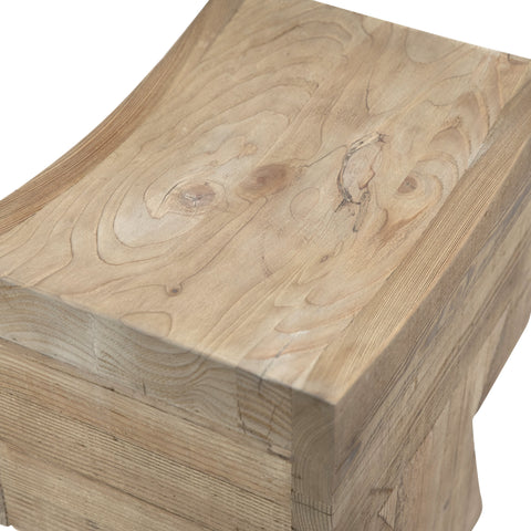 Monterey Natural Wood Sealed Finish Stool