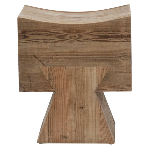 Monterey Natural Wood Sealed Finish Stool