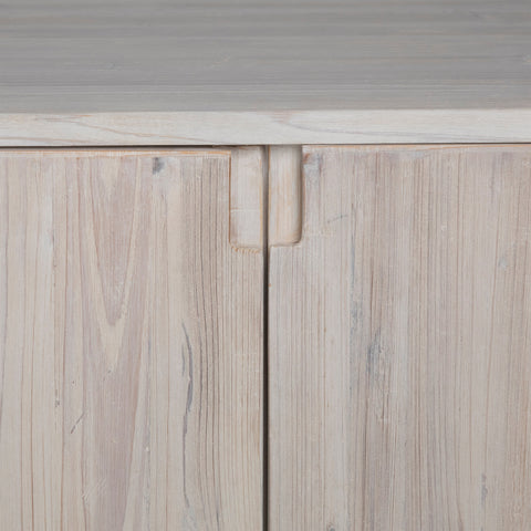 Torre Light Grey Wash Finish Sideboard