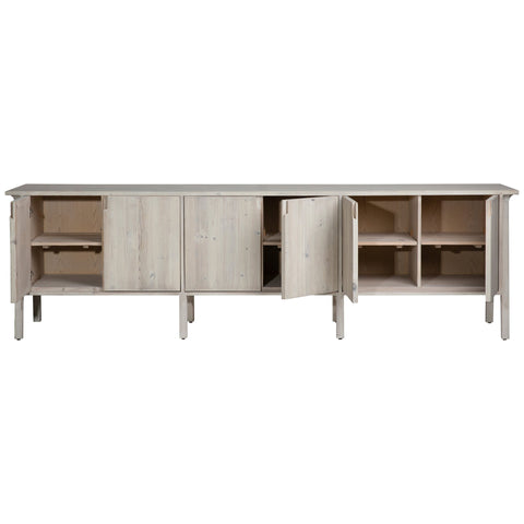 Torre Light Grey Wash Finish Sideboard