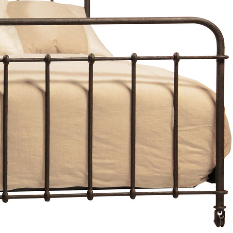 Baldwin Distressed Antique Metal Finish Bed