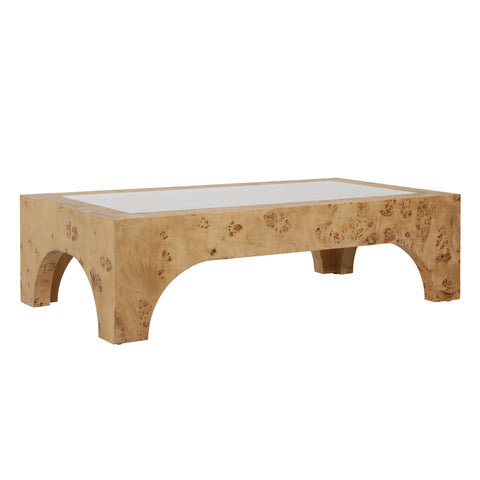 Brennan Natural Burl Coffee Table