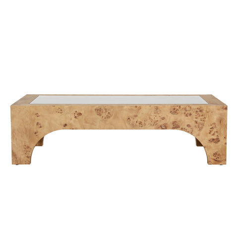 Brennan Natural Burl Coffee Table